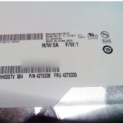 B141EW04 V7 14,1 ιντσών 1280*800 οθόνη LCD TFT-LCD