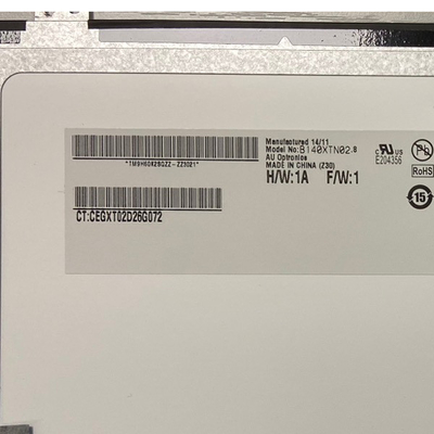B140XTN02.8 14.0 ιντσών 1366*768 TFT-LCD οθόνη για φορητό υπολογιστή