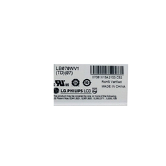 LB070WV1-TD07 Αρχική οθόνη οθόνης LCD 7,0 ιντσών για ψηφιακό πλαίσιο φωτογραφίας