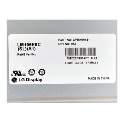 LM190E0C-SLA1 19.0 ιντσών 1280*1024 Μοντέλο οθόνης LCD