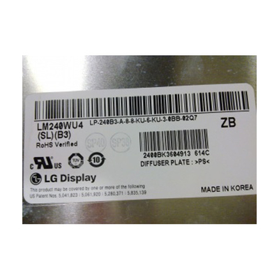 Δείκτης LM240WU4-SLB3 24,0 ιντσών TFT-LCD CCFL lcd