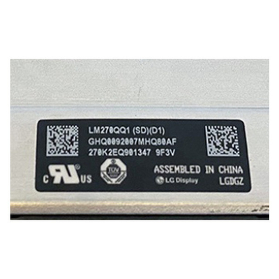 LM270QQ1-SDD1 27.0 ιντσών 5K LCD Panel Module για οθόνη επιφάνειας εργασίας