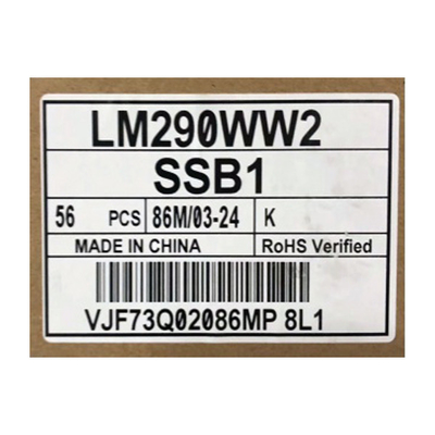 LM290WW2-SSB1 29.0 ιντσών 2560*1080 Βιομηχανική οθόνη LCD