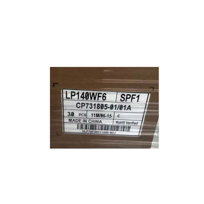 LP140WF6-SPF1 LCD Display Panel 1920*1080 Μοντέλο οθόνης LCD