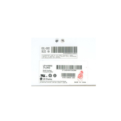 LP141WX3-TLN2 14,1 ιντσών 30 πιν 1280*800 60Hz οθόνη LCD για φορητό υπολογιστή