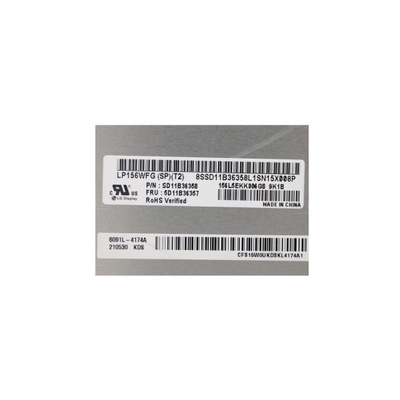 LP156WFG-SPT2 15.6 ιντσών 1920*1080 40pin 165Hz Ηλεκτρονική οθόνη