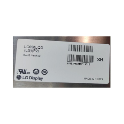 Εικονική οθόνη LCD LC650LQD-LGP2 65.0 ιντσών UHD AM-OLED