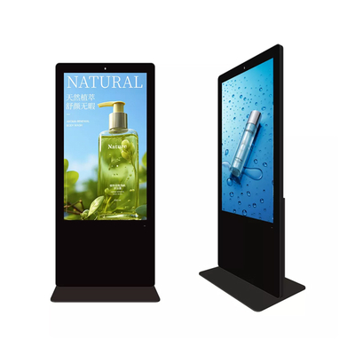 Διαφημιστικό εξοπλισμό οθόνη LCD 75,0 ιντσών υψηλής ευκρίνειας βίντεο ψηφιακή σήμανση και οθόνη