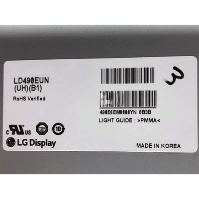 LD490EUN-UHB1 ο τοίχος τοποθετεί το διεθνές ειδησεογραφικό πρακτορείο 49 επίδειξης 1920×1080 LCD»