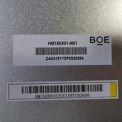 BOE βιομηχανικό 1024x768 15 οθόνη καρφιτσών LVDS TFT LCD επίδειξης HM150X01-N01 20 ίντσας