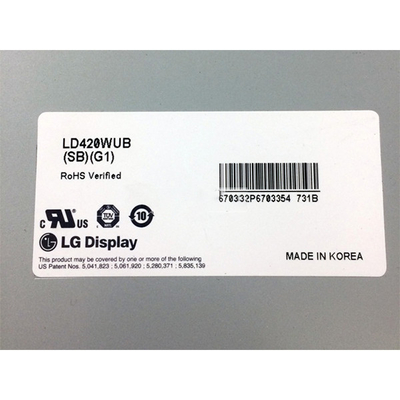 Νέος τηλεοπτικός τοίχος LD420WUB-SBG1 1920 (RGB) ×1080 FHD 52PPI LCD