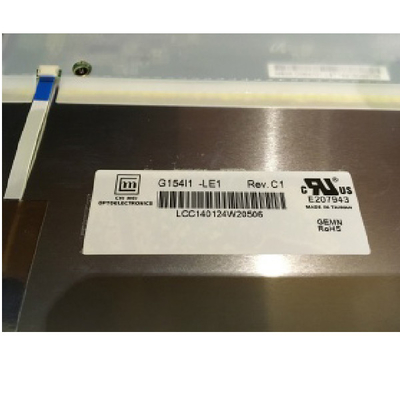Επιτροπή επίδειξης G154I1-LE1 LCD 15,4 ίντσας LCD για τη βιομηχανία