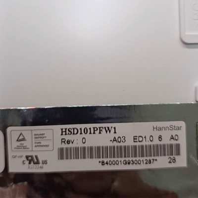 Καλή τιμή HSD101PFW1-A03 οθόνη lcd 10,1 ιντσών tft lcd πάνελ 1024*576 30 πινς μόντελο οθόνης lcd σε απευθείας σύνδεση