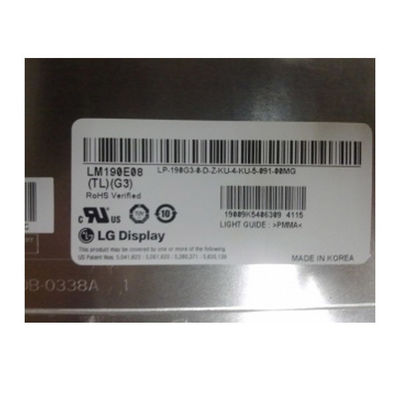 Καλή τιμή LM190E08-TLG3 19.0 ιντσών Μονάδα LCD 1280*1024 Εικονίδιο LCD σε απευθείας σύνδεση