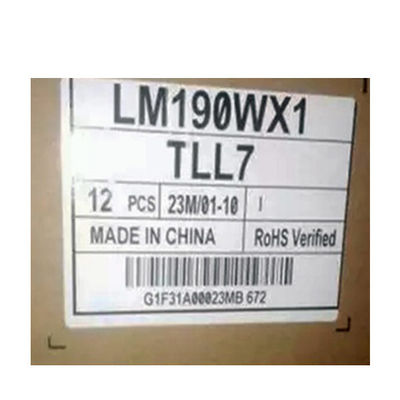 Καλή τιμή LM190WX1-TLL7 19.0 ιντσών LCD Πίνακα 1440*900 LCD Μοντέλο Εμφάνιση σε απευθείας σύνδεση
