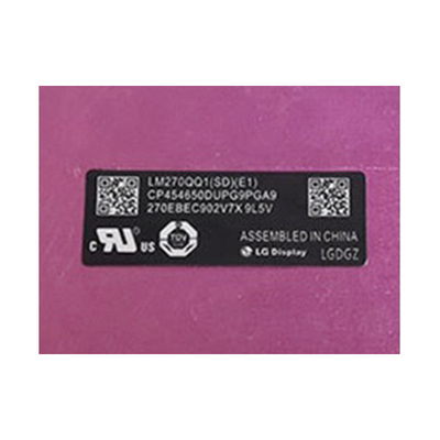 Καλή τιμή LM270QQ1-SDE1 27.0 ιντσών 5120*2880 TFT Μοντέλο οθόνης LCD σε απευθείας σύνδεση