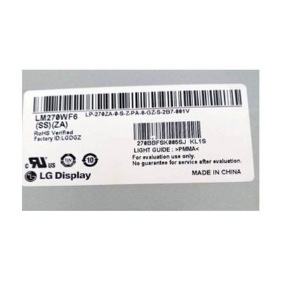 Καλή τιμή Δείκτης οθόνης LCD LM270WF6-SSZA 27.0 ιντσών 1920*1080 σε απευθείας σύνδεση