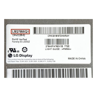 Καλή τιμή LM270WQ1-SDB3 27.0 ιντσών 2560*1440 οθόνη LCD Πίνακα για LG σε απευθείας σύνδεση