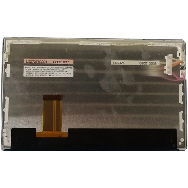 LQ070T5GC01 πρωτότυπο σε απόθεμα 7.0 ιντσών οθόνη οθόνης LCD για αυτοκίνητο GPS πλοήγηση