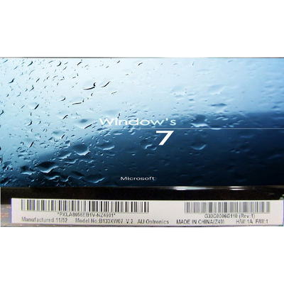 Καλή τιμή B133XW07 V2 13,3 ιντσών 1366*768 LCD οθόνη σε απευθείας σύνδεση