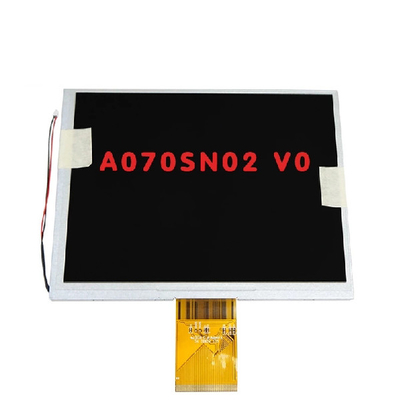Καλή τιμή A070SN02 V0 7.0 ιντσών 250 cd/m2 800*600 LCD οθόνη σε απευθείας σύνδεση