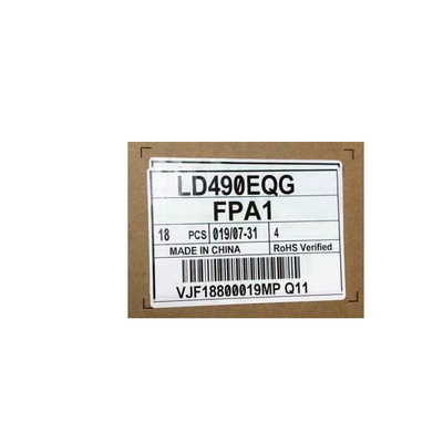 Καλή τιμή Εικονική οθόνη LCD 49,0 ιντσών LD490EQG-FPA1 Εικονική οθόνη LCD 136 πίνες σε απευθείας σύνδεση