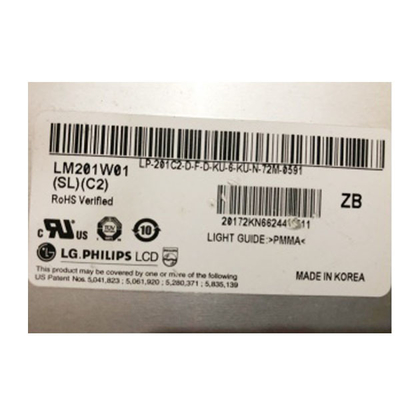 Καλή τιμή LM201W01-SLC2 20,1 ιντσών 1680*1050 οθόνη οθόνης LCD για οθόνη επιφάνειας εργασίας σε απευθείας σύνδεση