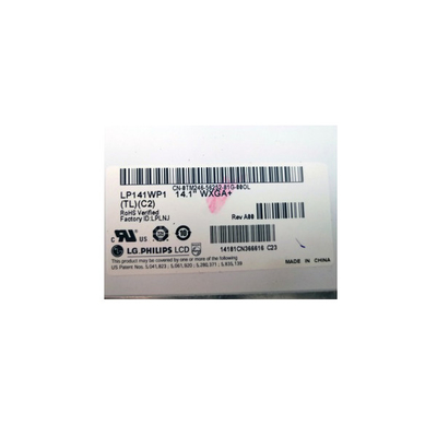 Καλή τιμή LP141WP1-TLC2 14,1 ίντσες 1440*900 60Hz LVDS 30pin LCD οθόνη σε απευθείας σύνδεση