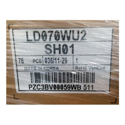 Καλή τιμή LD070WU2-SH01 7,0 ιντσών 1200*1920 60Hz οθόνη LCD σε απευθείας σύνδεση