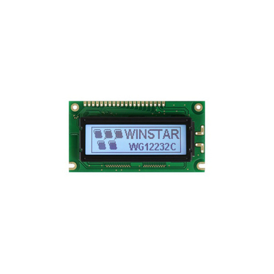 Καλή τιμή Υψηλής ποιότητας 2,2 ιντσών WG12232C-TMI-T#A 122*32 WLED οθόνη LCD σε απευθείας σύνδεση