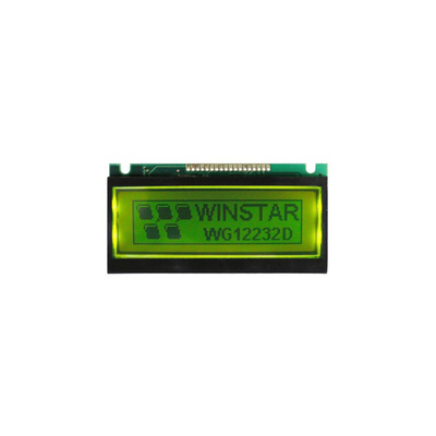 Καλή τιμή WG12232D-YYH-V 1.9 ιντσών 122*32 18 πιν LCD οθόνης σε απευθείας σύνδεση