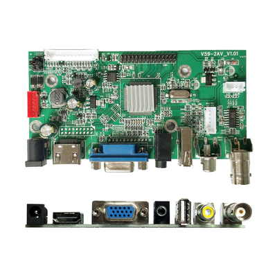 Καλή τιμή AV εξαρτήματα οθόνης VGA USB BNC LCD σε απευθείας σύνδεση