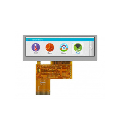 Τεντωμένος Winstar φραγμός LCD WF39BSQASDNN0 3,9 ίντσα με την υψηλή ευρεία θερμοκρασία 480x128 φωτεινότητας