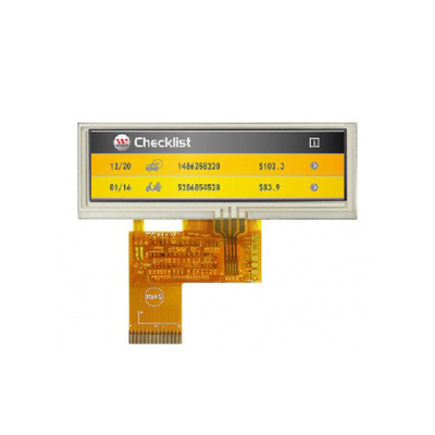 480x128 τεντωμένη επίδειξη 3,9 ίντσα WF39BTZASDNN0 φραγμών LCD TFT ΔΙΕΘΝΏΝ ΕΙΔΗΣΕΟΓΡΑΦΙΚΏΝ ΠΡΑΚΤΟΡΕΊΩΝ Winstar