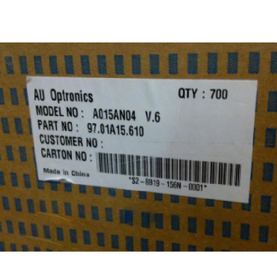 Καλή τιμή Επίδειξη οθόνης LCD για AUO A015AN04 V6 σε απευθείας σύνδεση